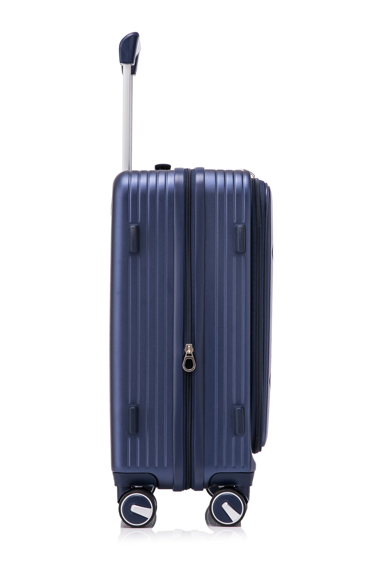 3 Piece, Expandable Carry On Luggage with TSA Lock -Hard Shell and Lightweight Suitcase with Front Pocket and Spinner Wheels