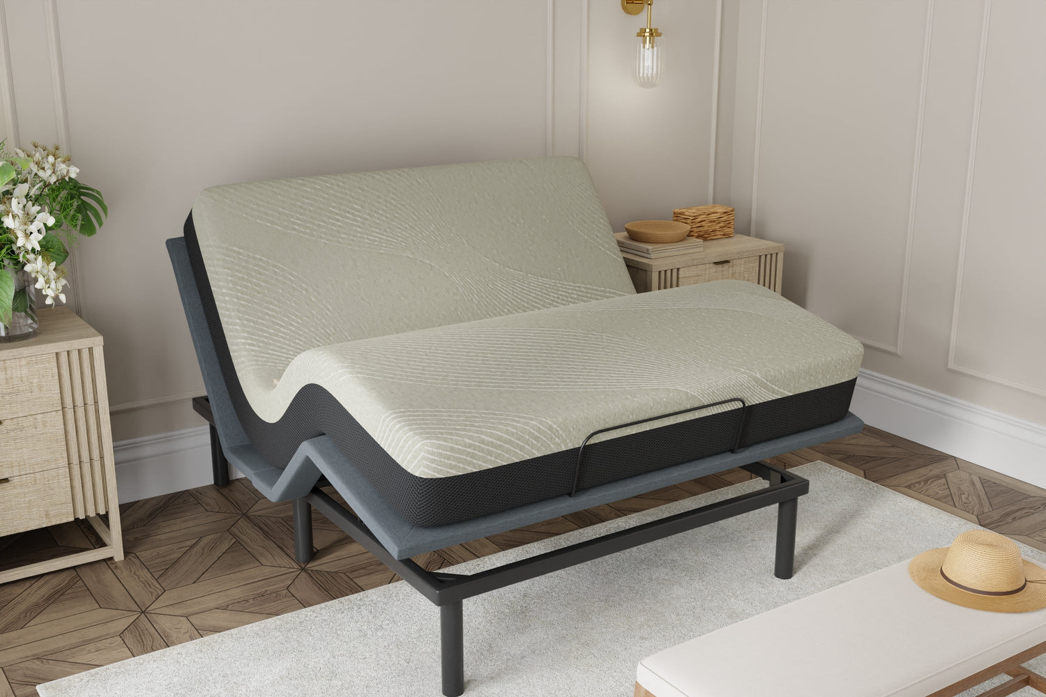 Omne sleep comfort series soft gel memory foam tight top mattress