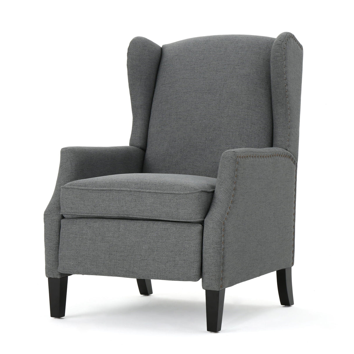 Westeros Wing Back Fabric Upholstered Recliner