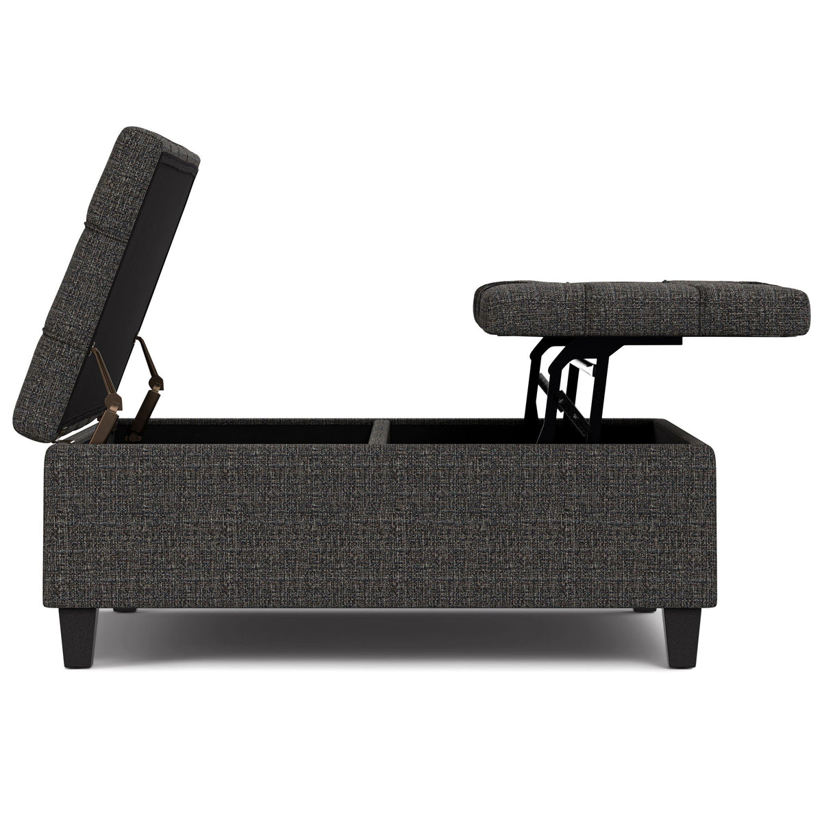 Harrison - Upholstered Coffee Table Storage Ottoman