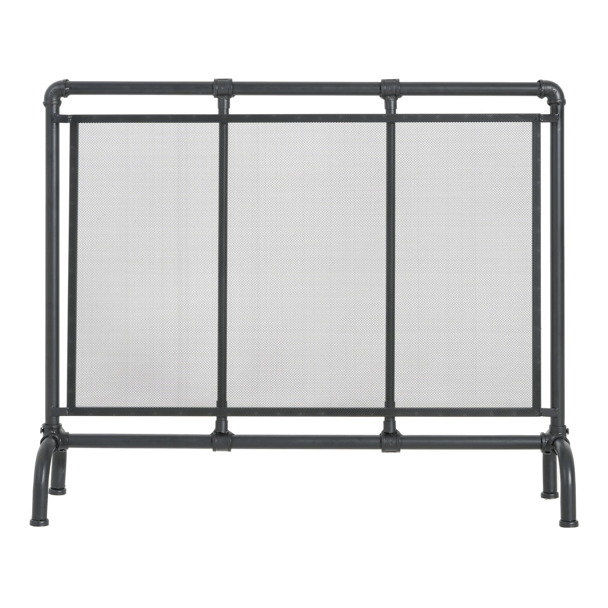 Celeste 1 Panel Iron Fireplace Screen 36" W x 29" H