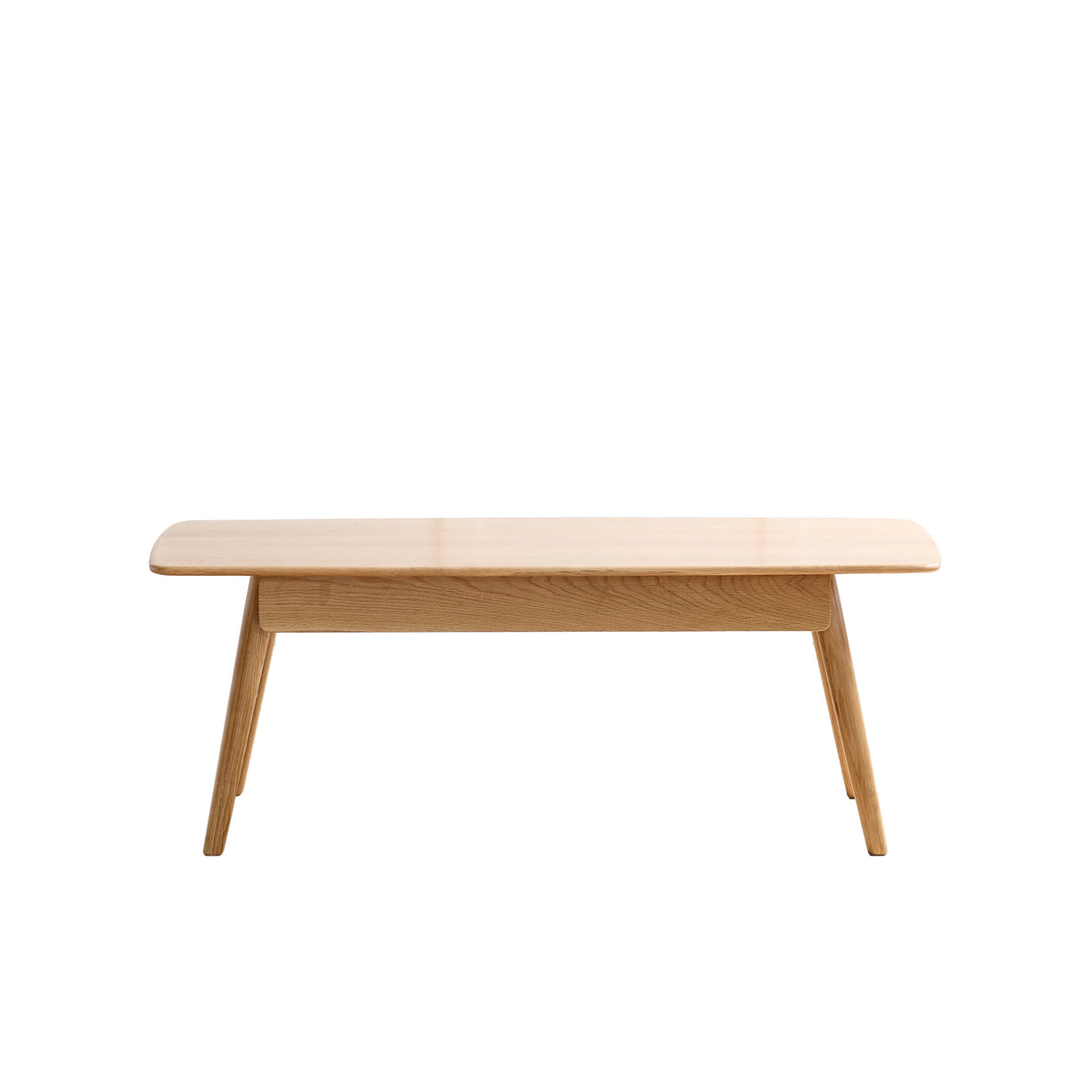 Solid Wood Center Coffee Table with Storage