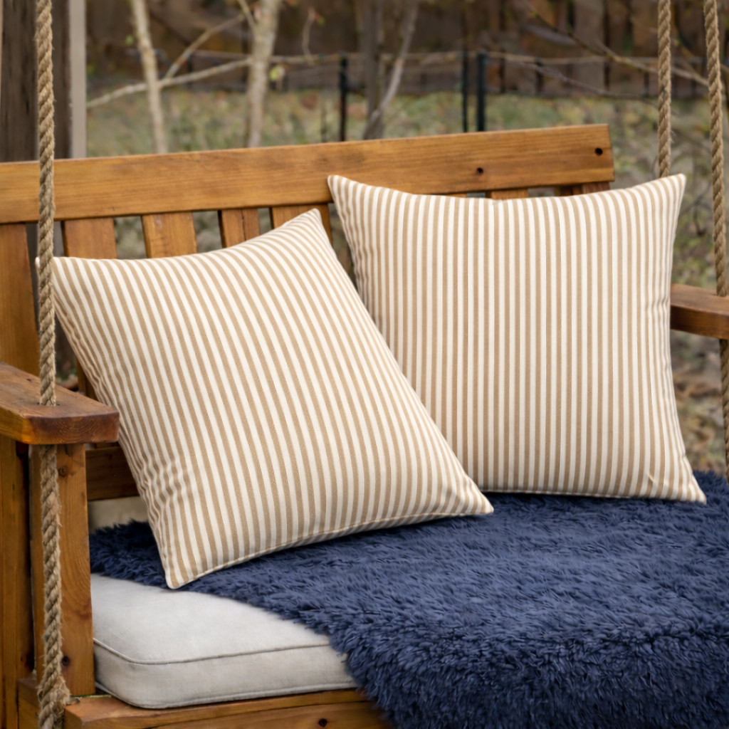 4 Pack Outdoor Pillow Covers - 18x18 Inch