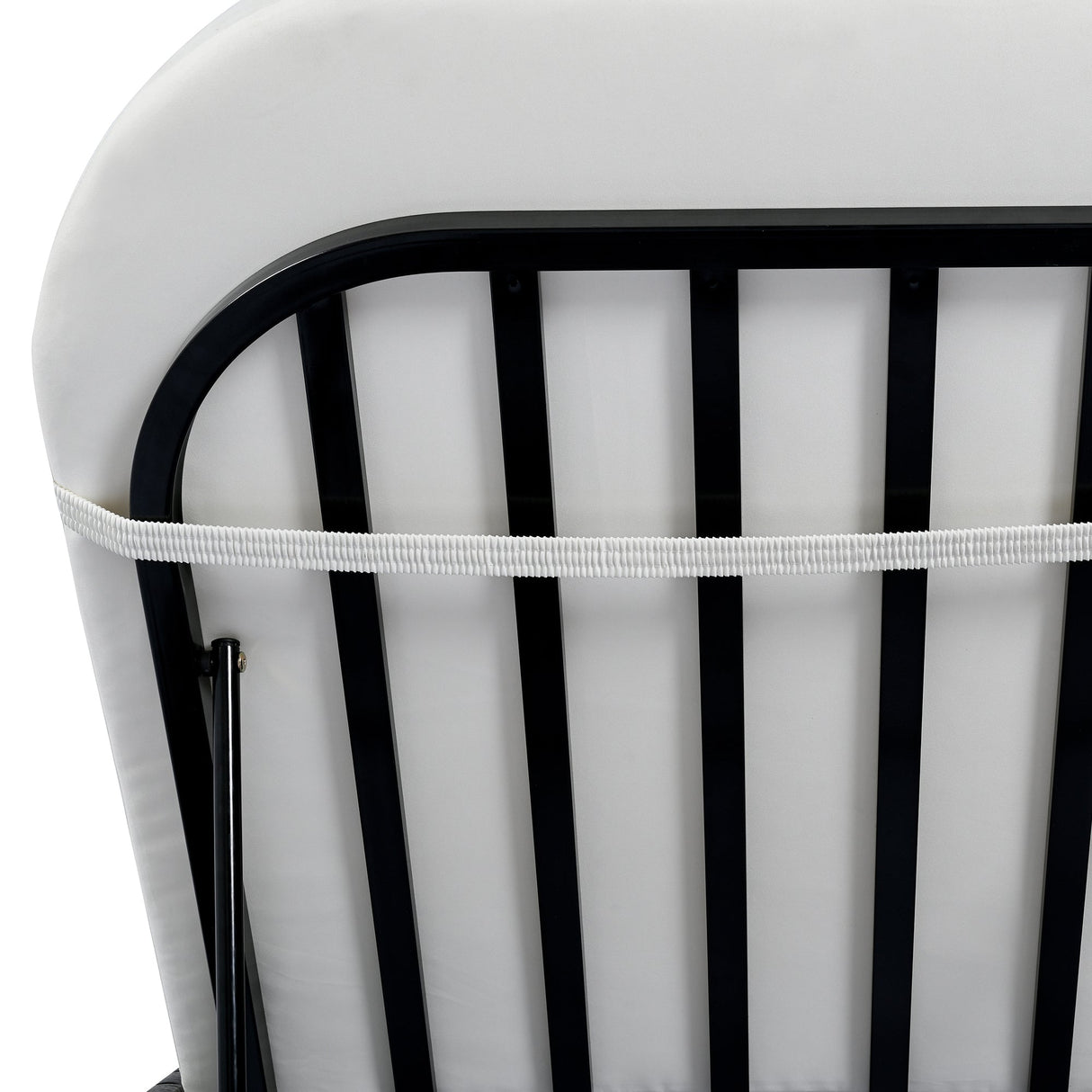 TREXM Outdoor Daybed with Adjustable Backrest