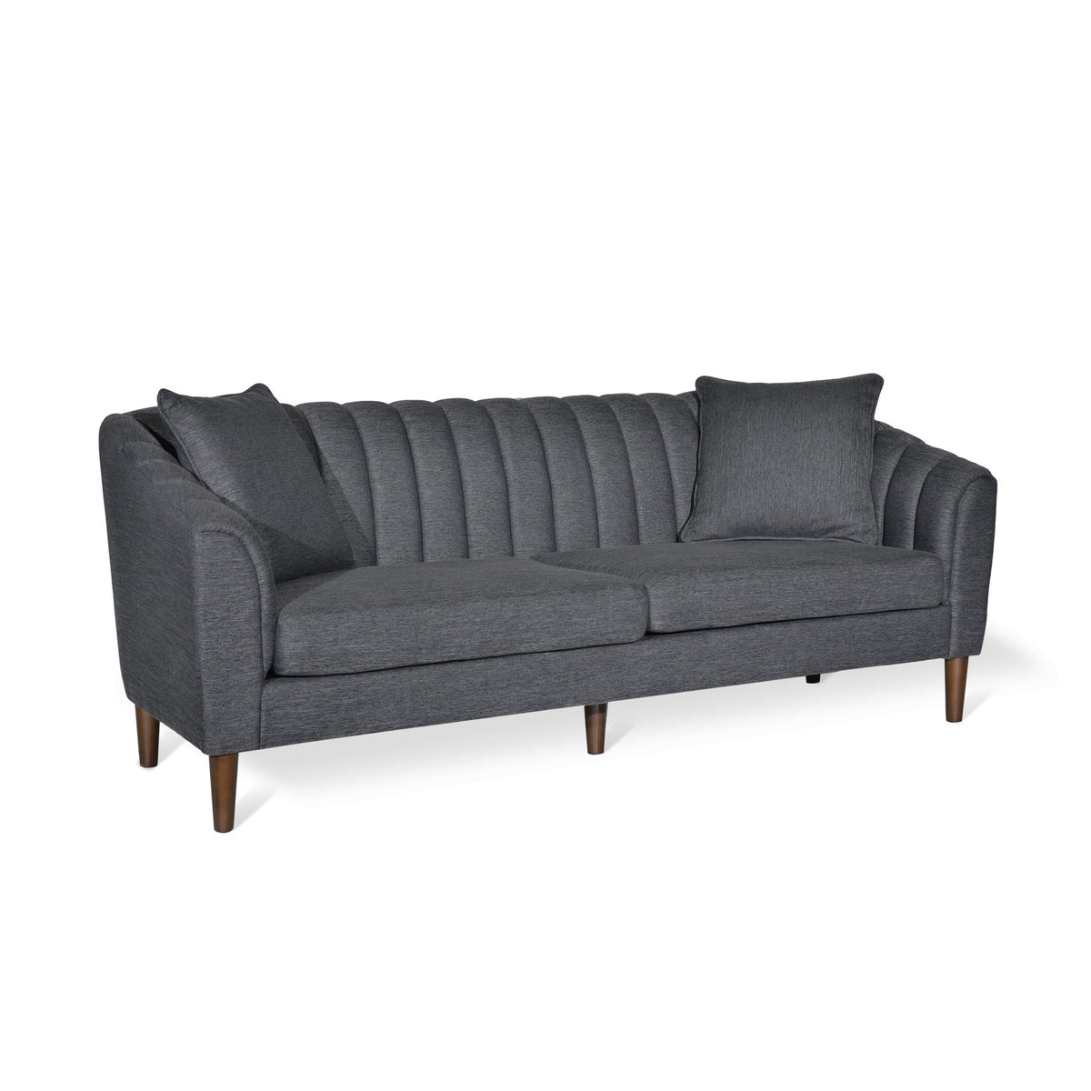 Contemporary 3 Seater Sofa With Accents