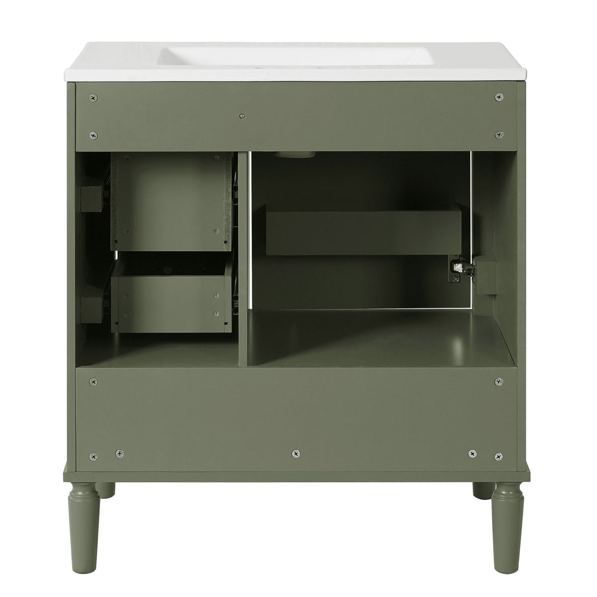 Traditional Bathroom Vanity Set With Soft Close Doors