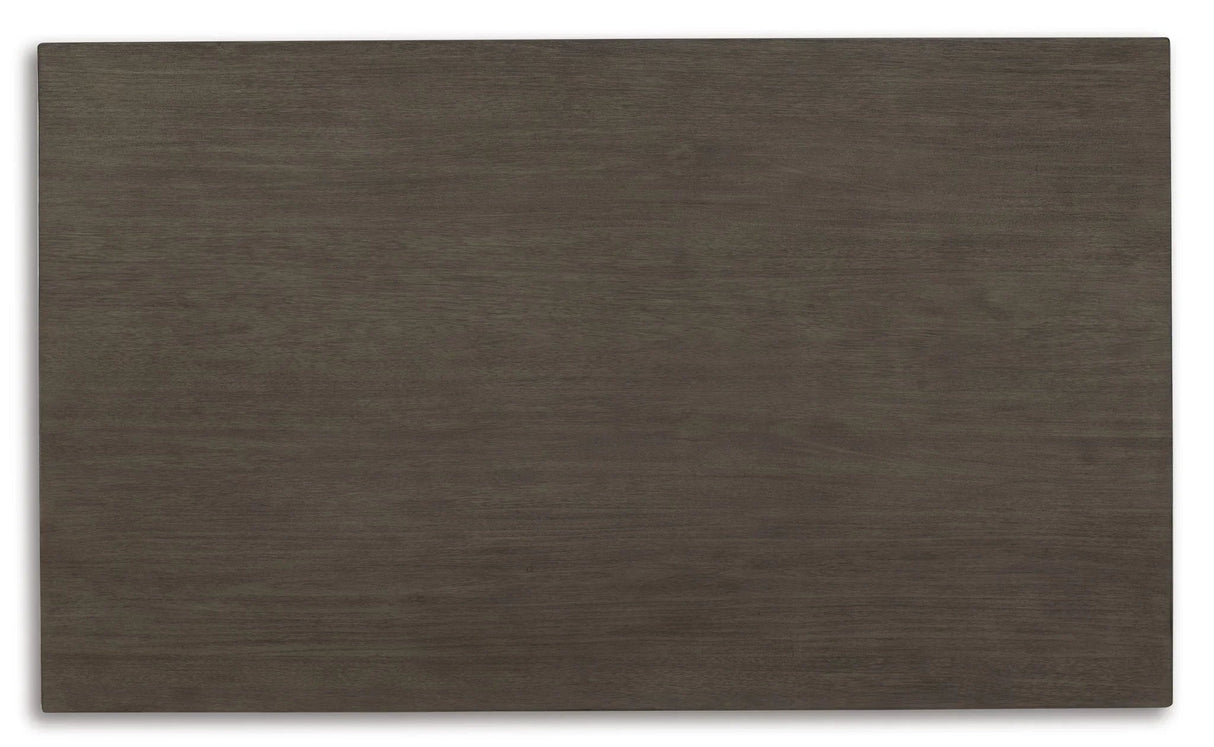 Caitbrook - RECT DRM Table Set (Set of 7) - Gray