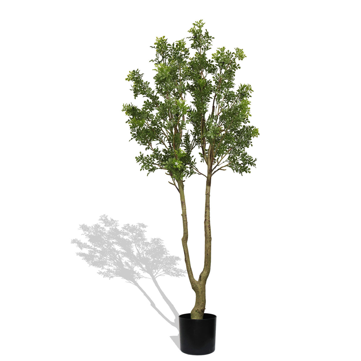5.2FT Artificial Tree Tall Lush Evergreen Faux Plant