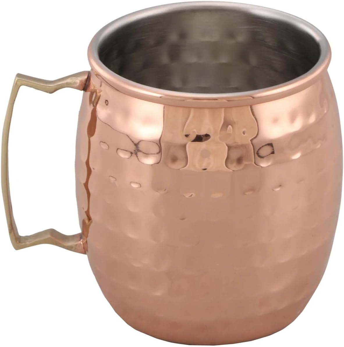 16 oz. Hammered Copper Moscow Mule Mugs (Set of 4)