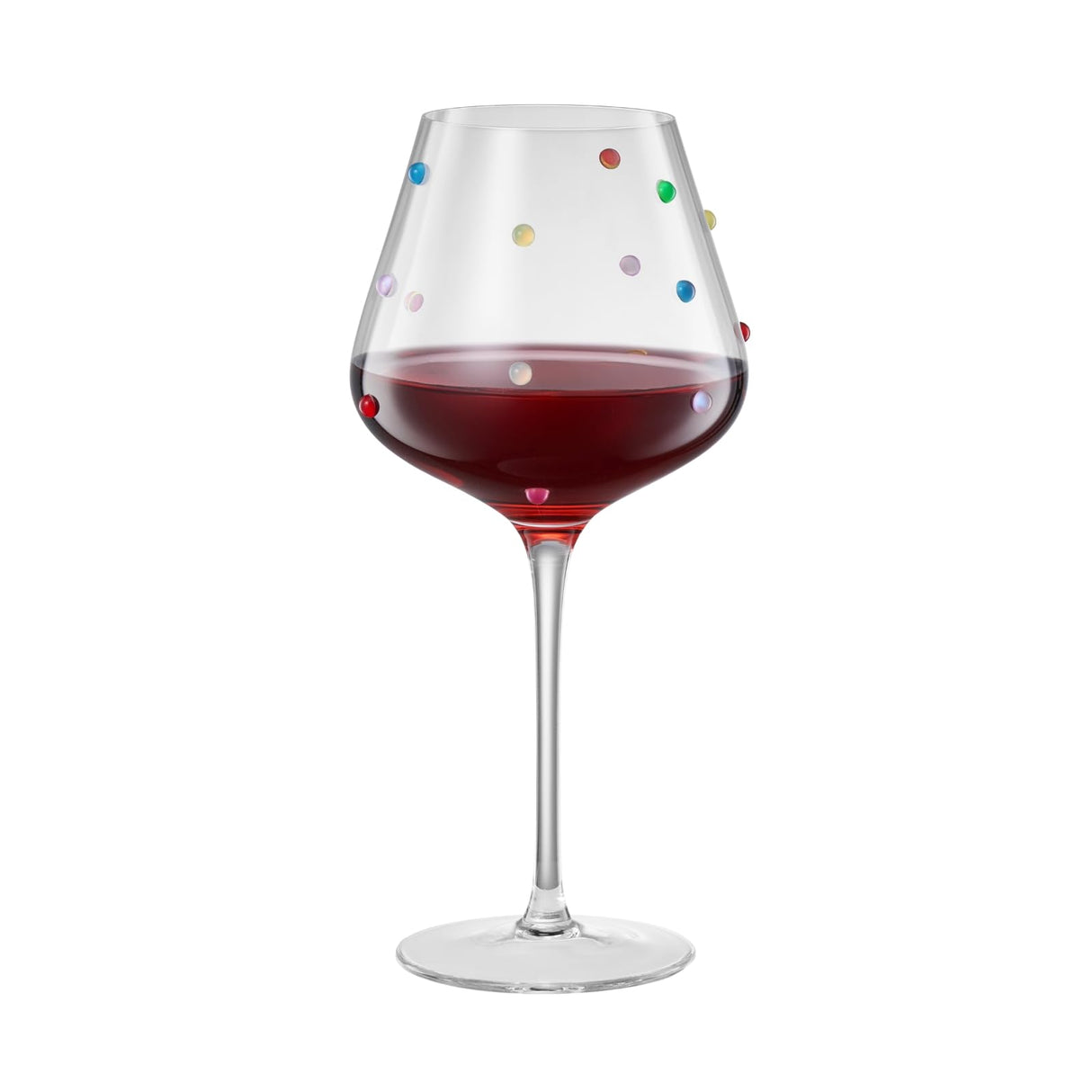 Khen Confetti Stemmed Wine - Set of 2