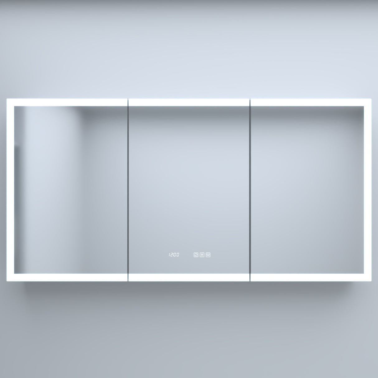 60 in. W x 30 in. H Rectangular Bathroom Mirror