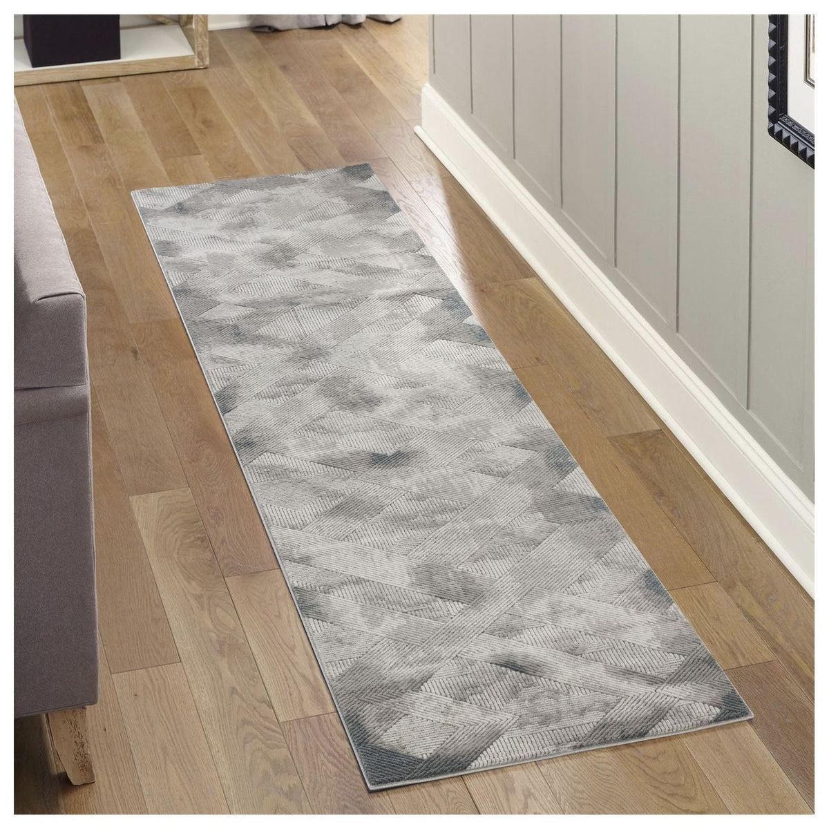 Geometrix - Contemporary Rug With 3D Effect
