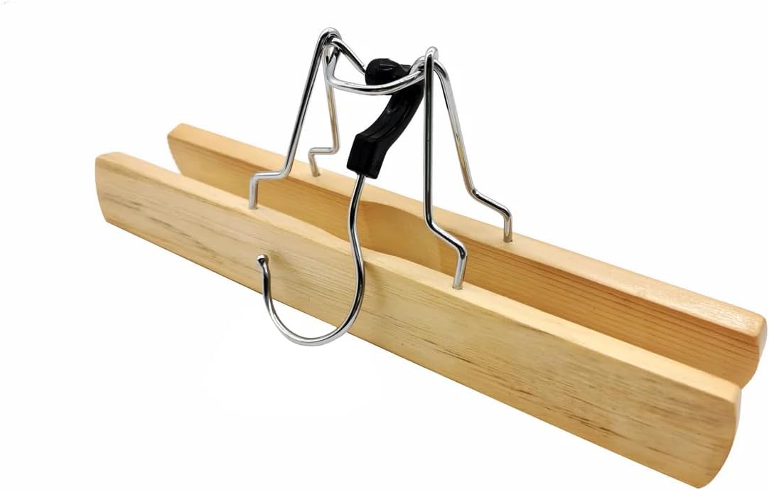 Set of 6 Trouser Clamp Hangers