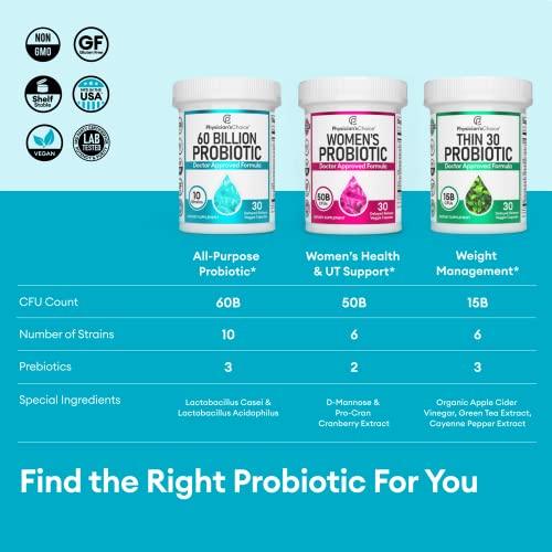 Physician's Choice Probiotics 60 Billion CFU - 10