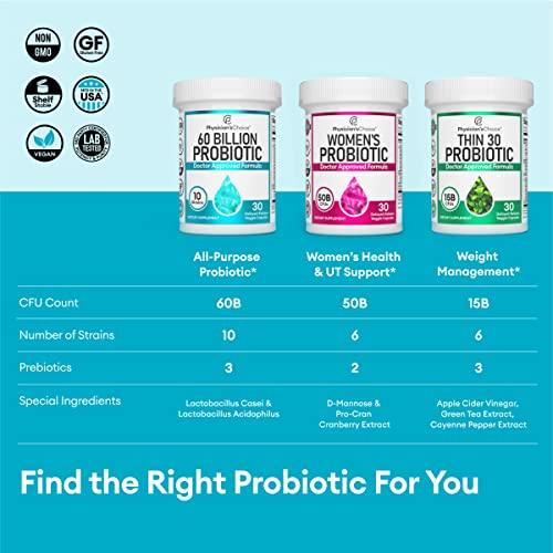 Physician's Choice Probiotics 60 Billion CFU - 10
