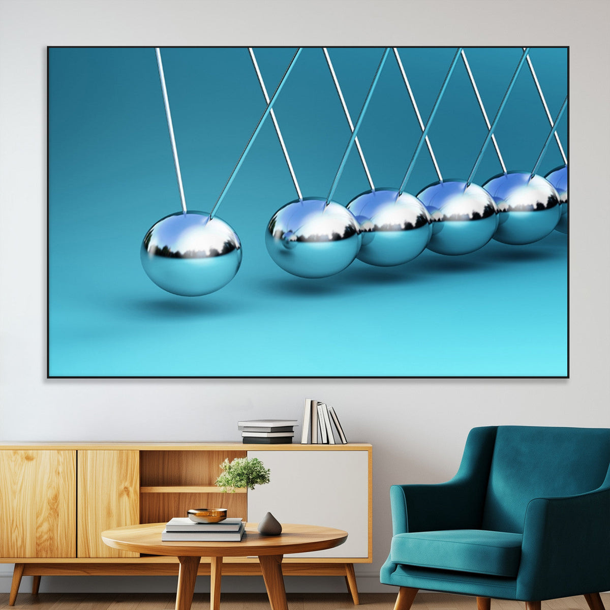 Newton Wall Art Canvas Print