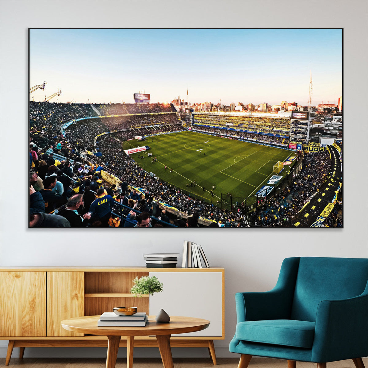 Boca Juniors Soccer Team Print - Buenos Aires Bombonera
