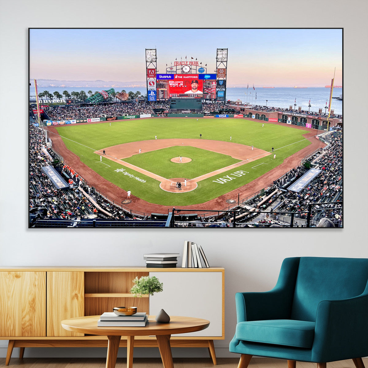 San Francisco Giants Baseball Team Print - Oracle Park