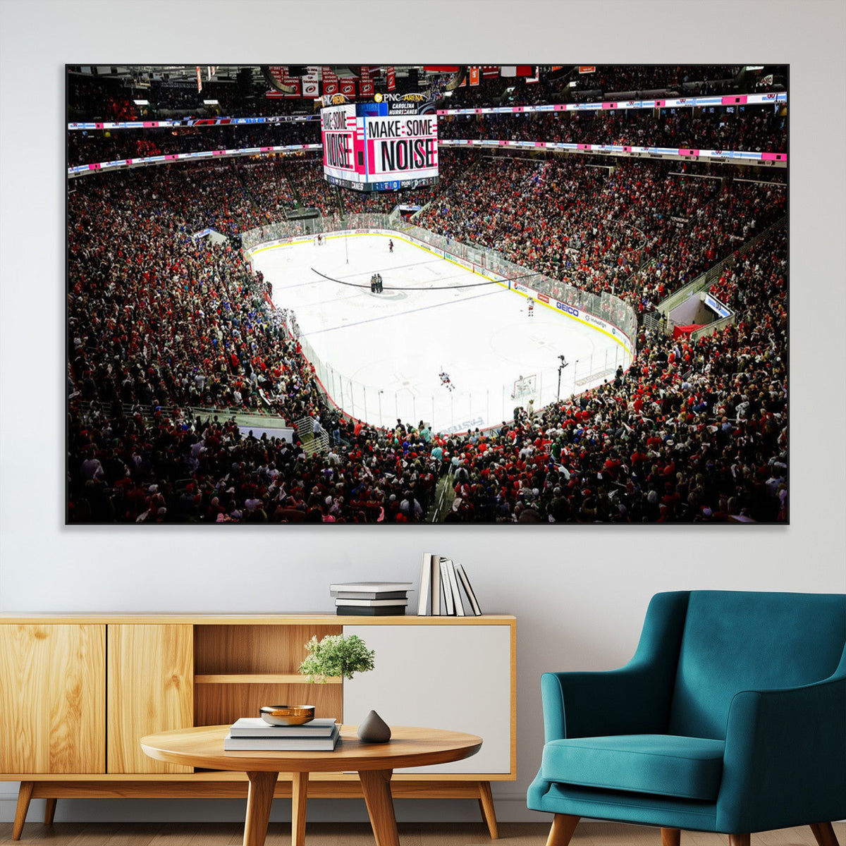 PNC Arena Raleigh North Carolina Hurricanes Hockey Stadium