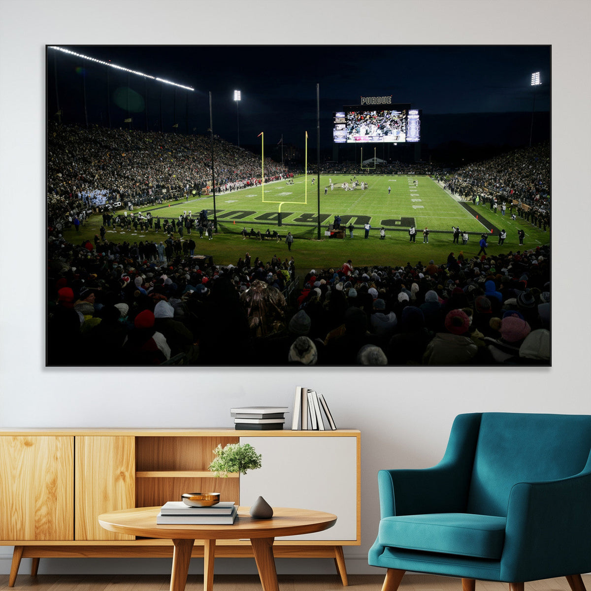 Purdue Boilermakers Football Team Print - West Lafayette