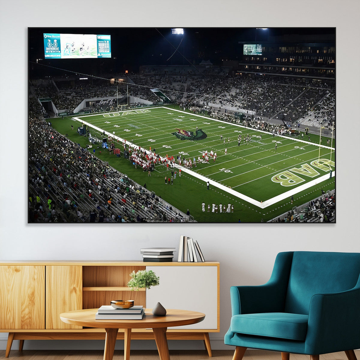 UAB Blazers Football Team Print - Birmingham Protective