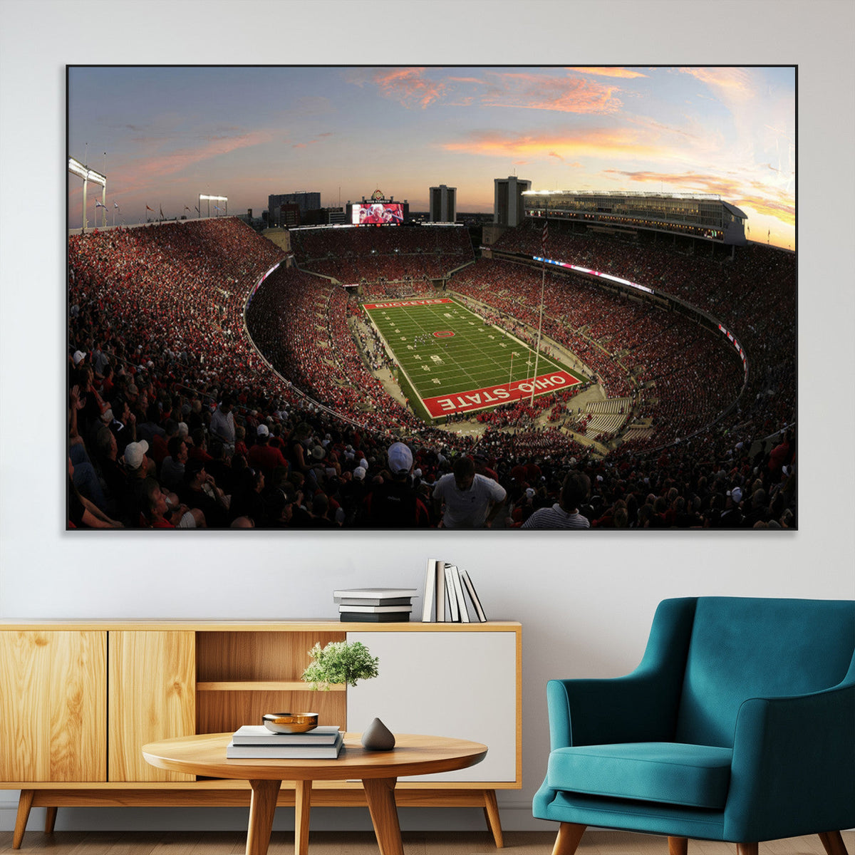 Ohio State University Buckeyes Football Team Print -