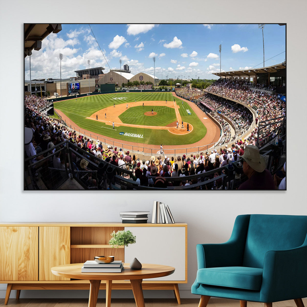 The Texas A&M University Aggies Athletics Team Print -