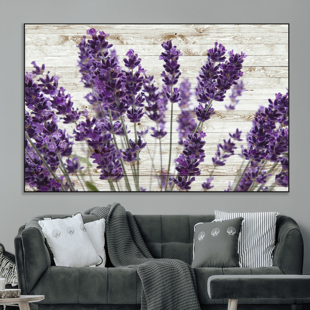 Lavender Herb Wall Art Canvas Print