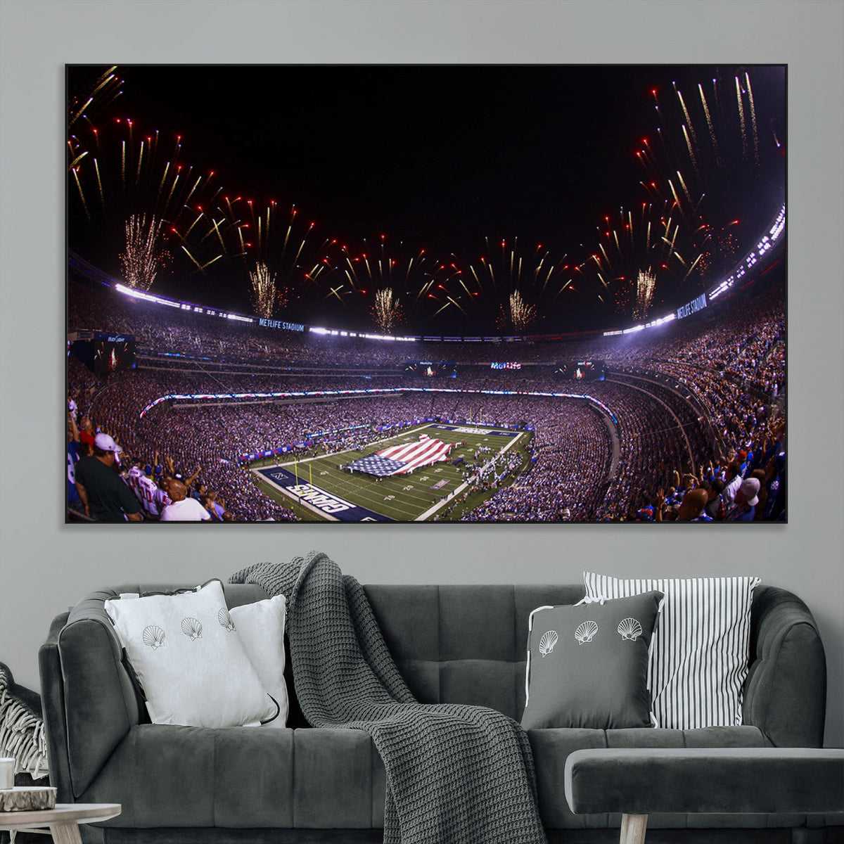 New York Giants Football Team Print - East Rutherford
