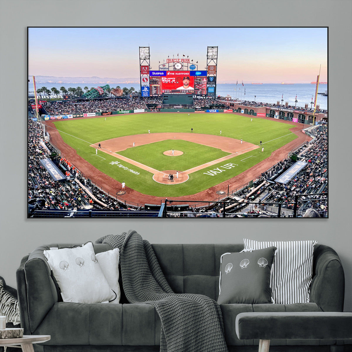 San Francisco Giants Baseball Team Print - Oracle Park