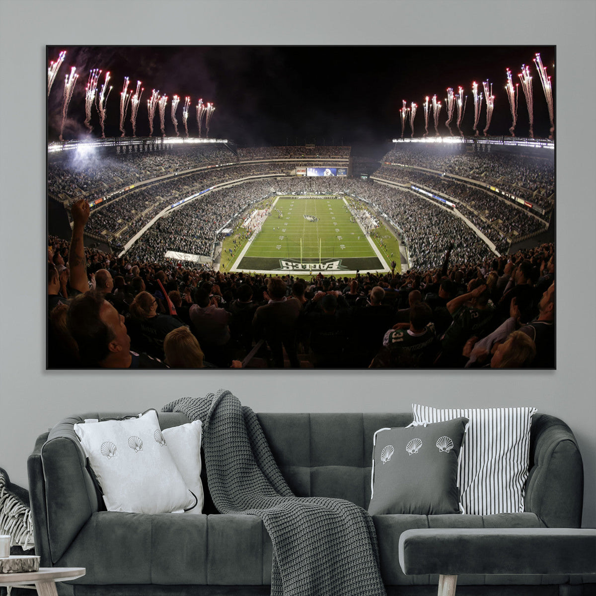 Eagles Field Stadium Wall Art - Philadelphia Eagles Football