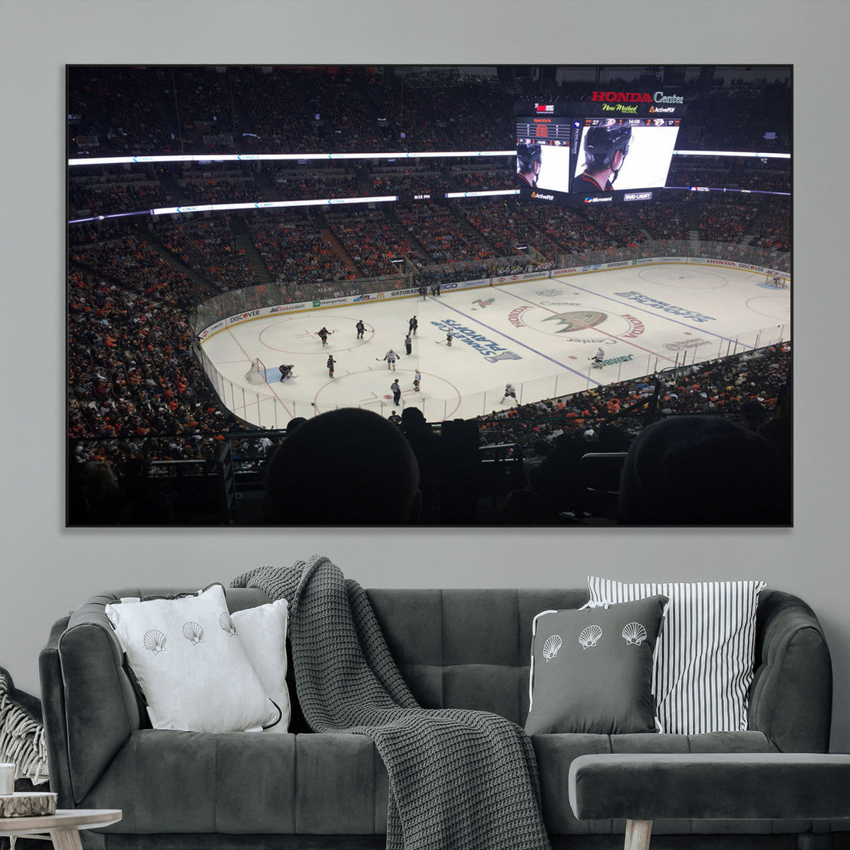 Honda Center California Anaheim Ducks Hockey Stadium Wall