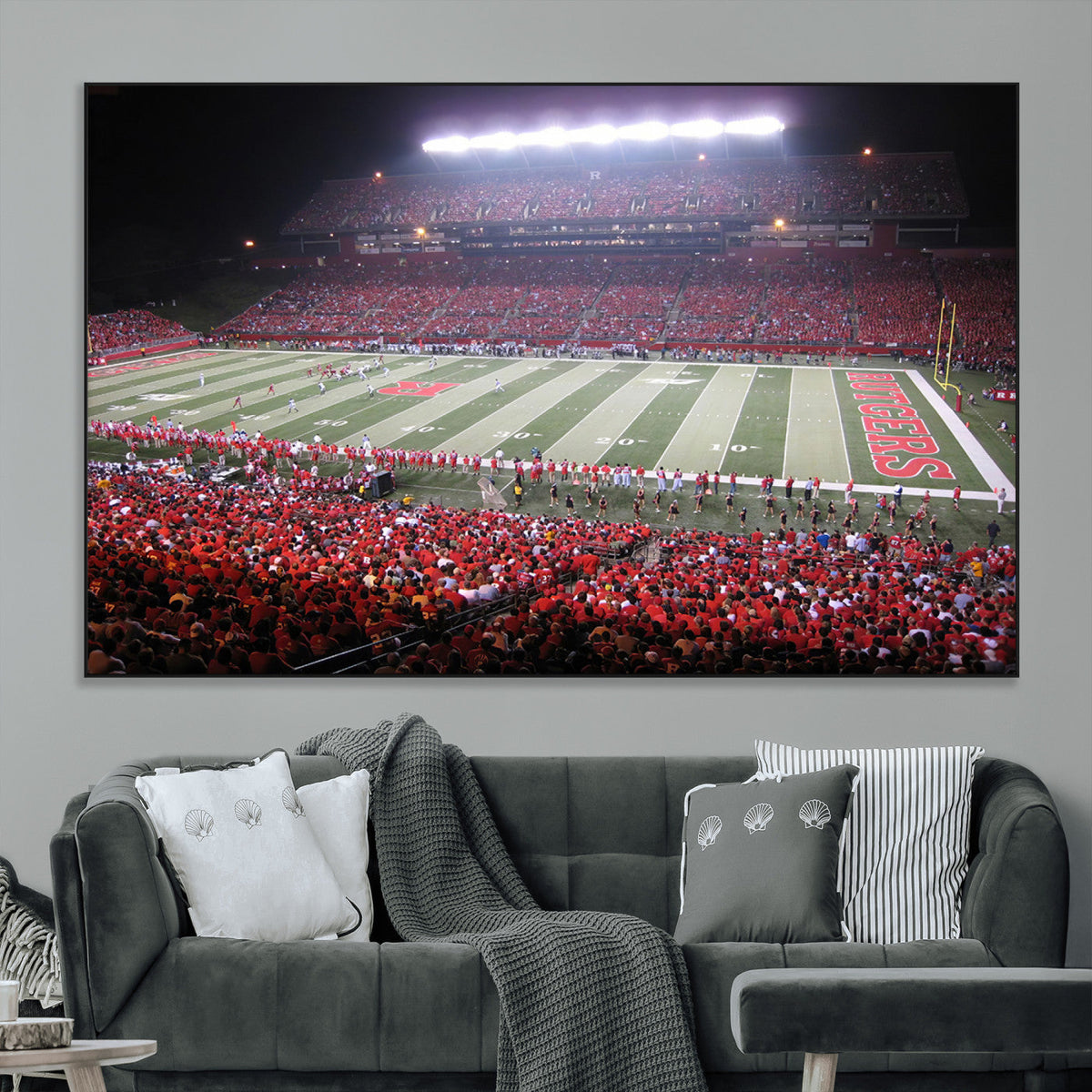Rutgers University Scarlet Knights Football Team Print -