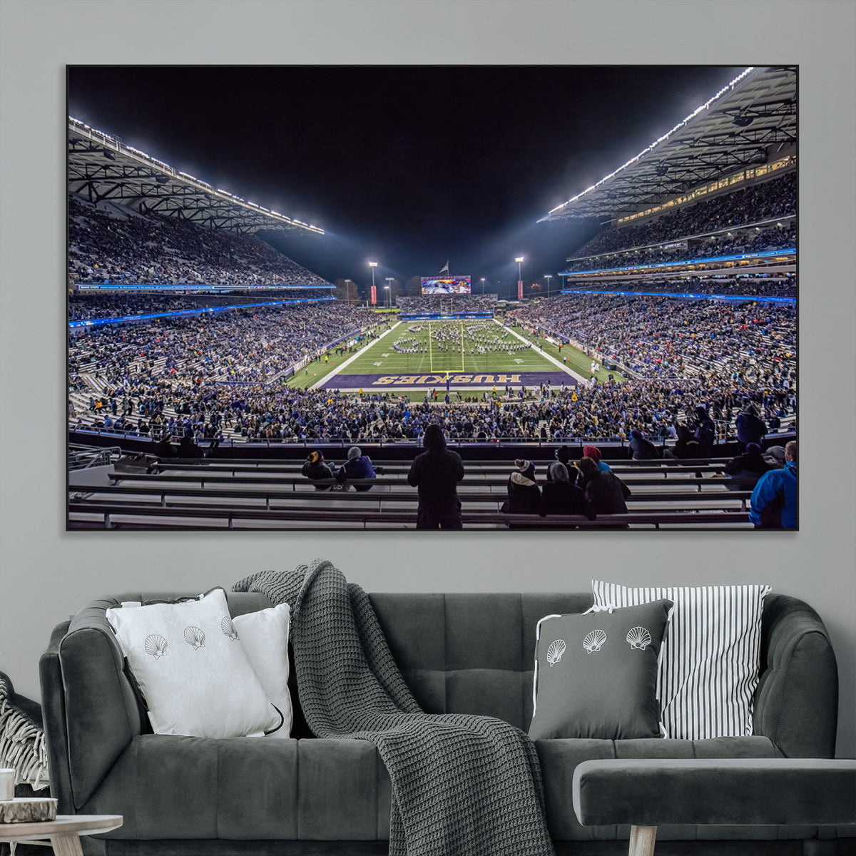 The University of Washington Huskies Football Team Print -
