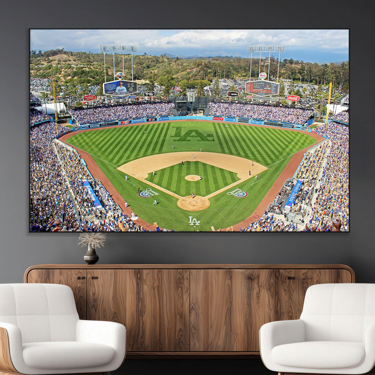 Citi Field Wall Art Print | 3-Panel New York Mets Baseball