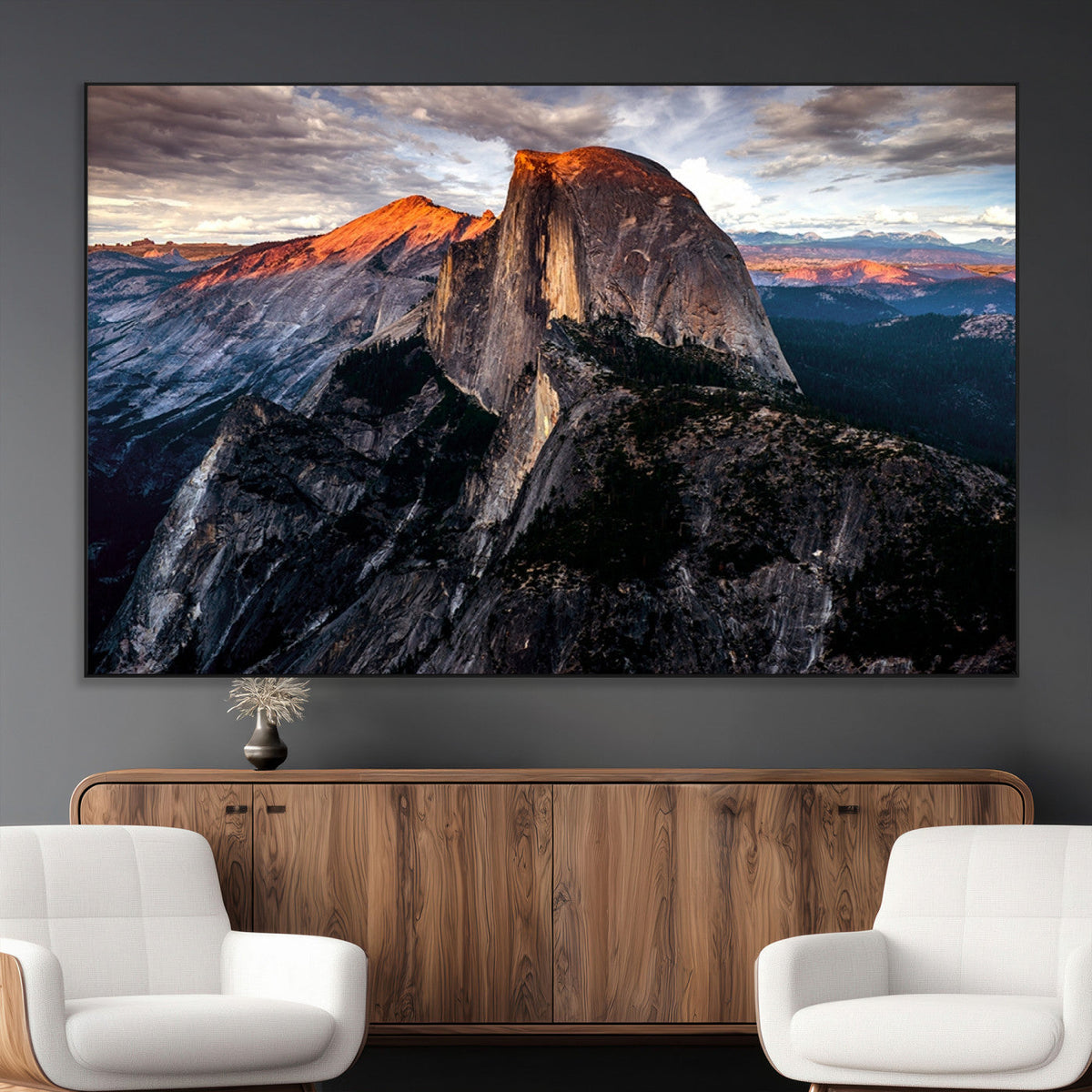 Half Dome Yosemite Wall Art – Majestic Mountain Landscape
