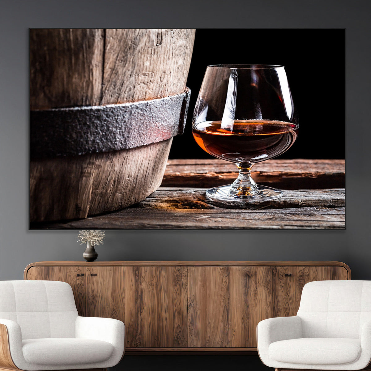 Scots Whiskey Wall Art Canvas Print