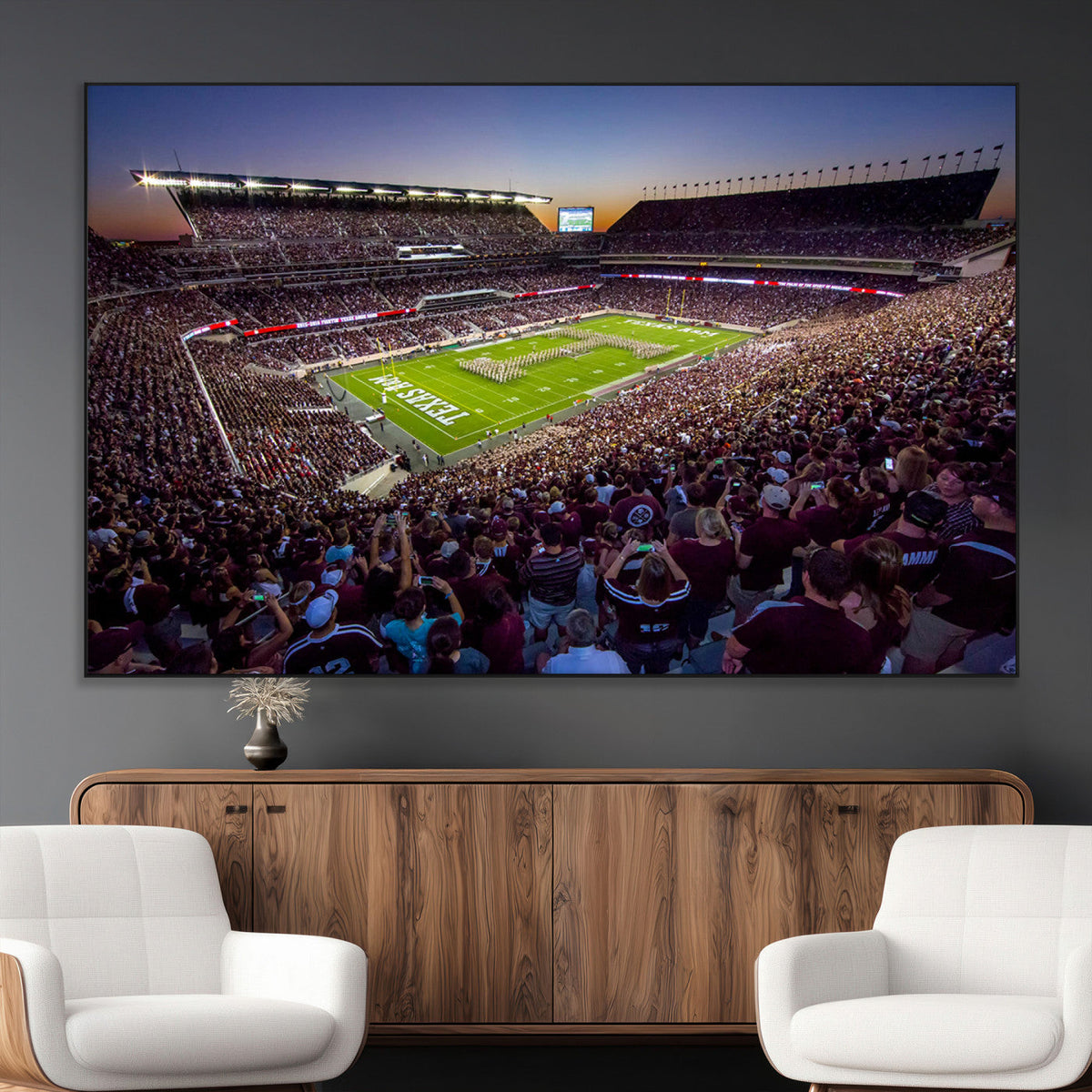 Texas A&M University Aggies Football Team Print - College