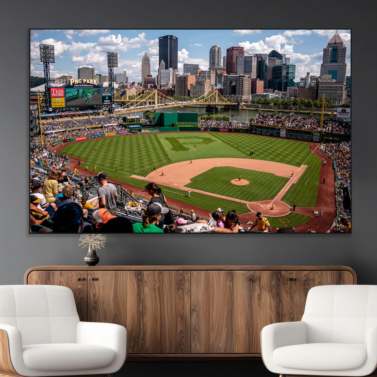 Pittsburgh Pirates Baseball Team Print - PNC Park Stadium