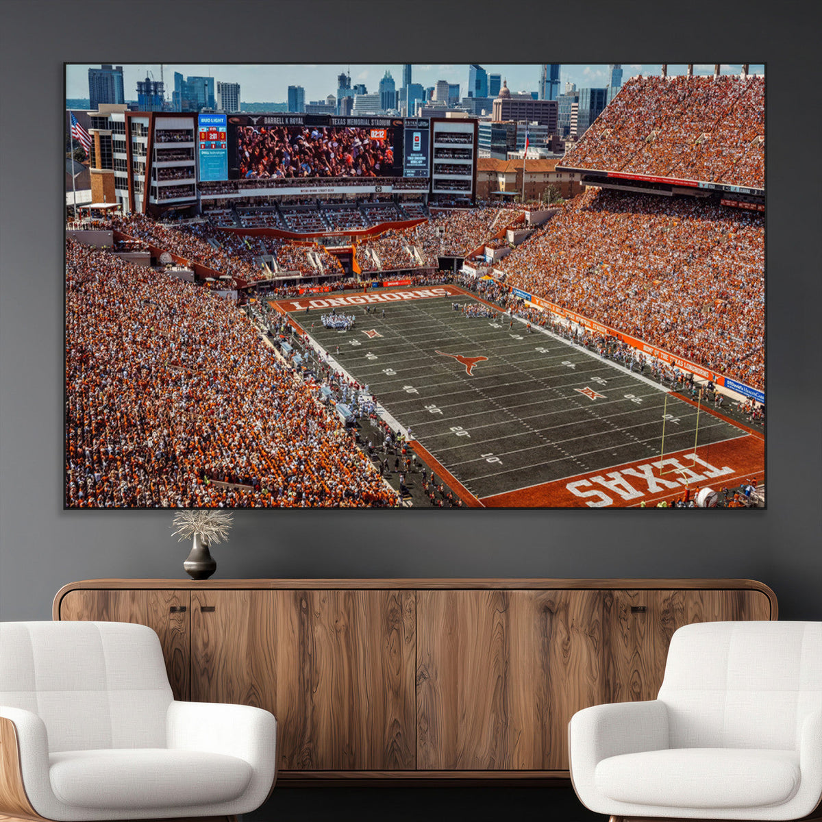 University of Texas Longhorns Football Team Print - Austin