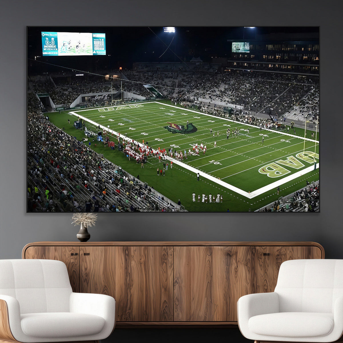 UAB Blazers Football Team Print - Birmingham Protective