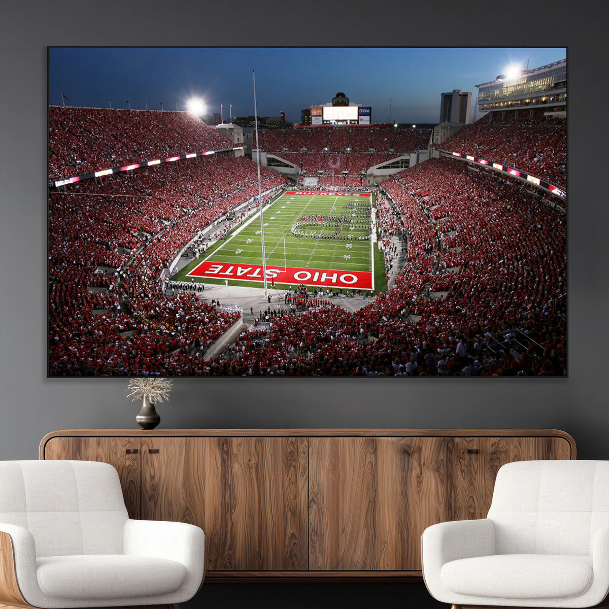 Ohio State University Buckeyes Football Team Print -