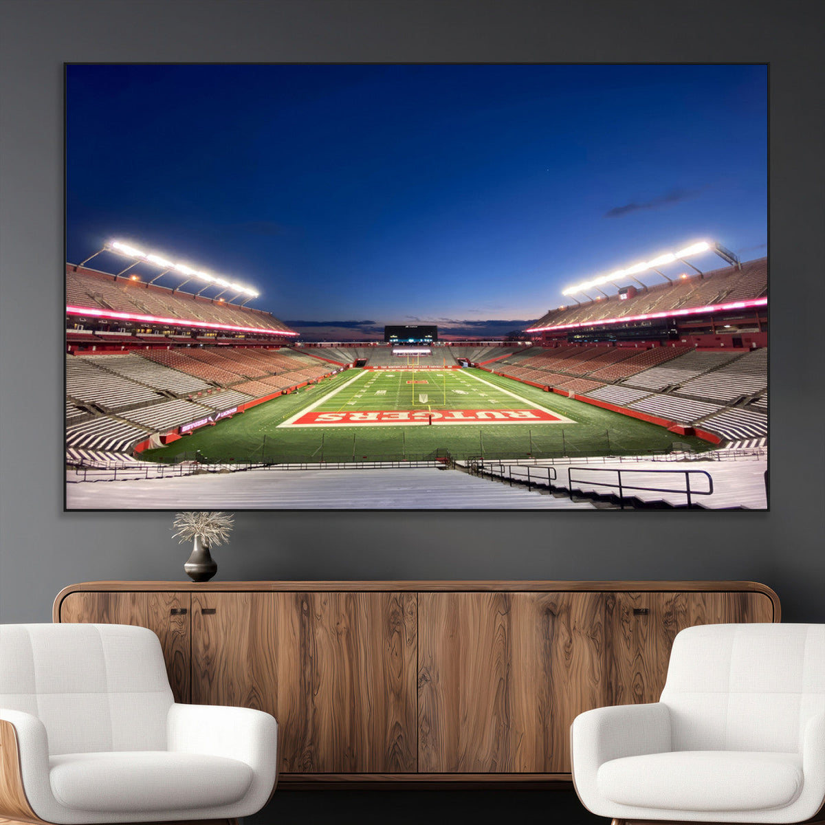 Rutgers Scarlet Knights Football Team Print - Piscataway SHI