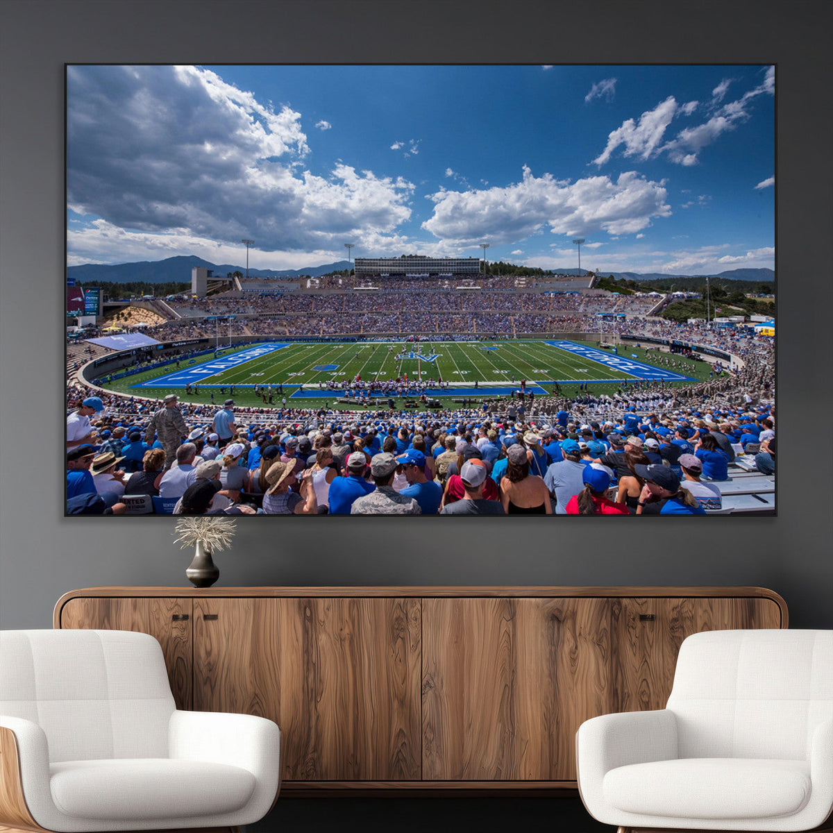 Air Force Falcons Football Team Print - Colorado Springs