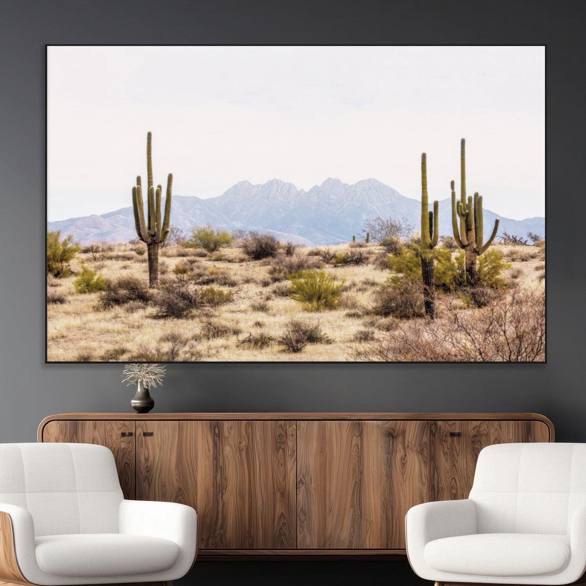 Arizona Desert Wall Art Print | Arizona Desert Canvas Print