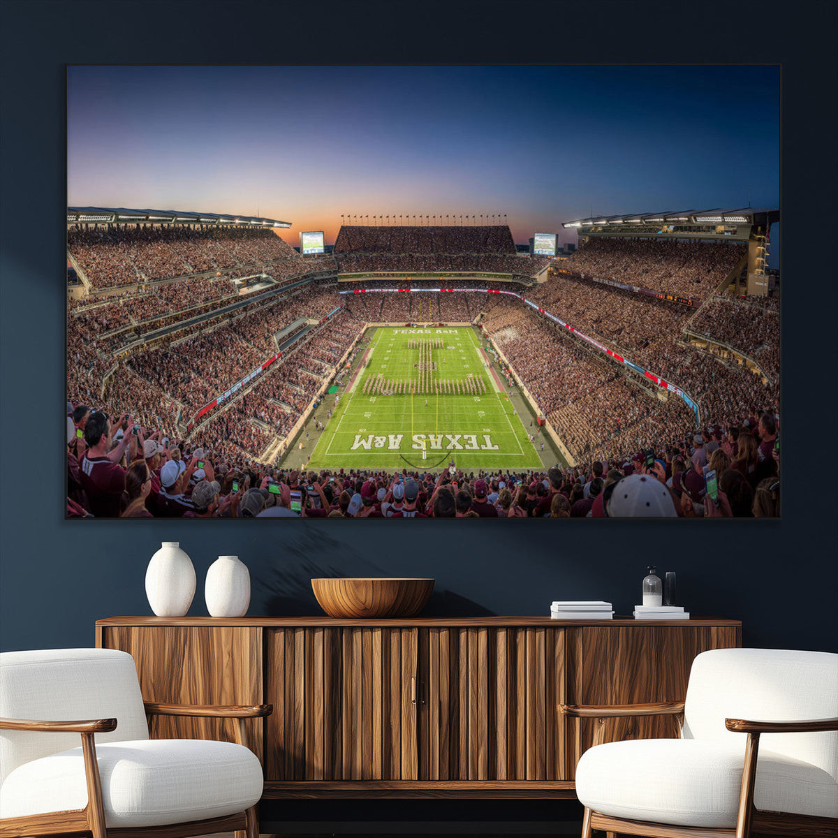 Kyle Field Wall Art Print | Large Texas A&M Aggies Football