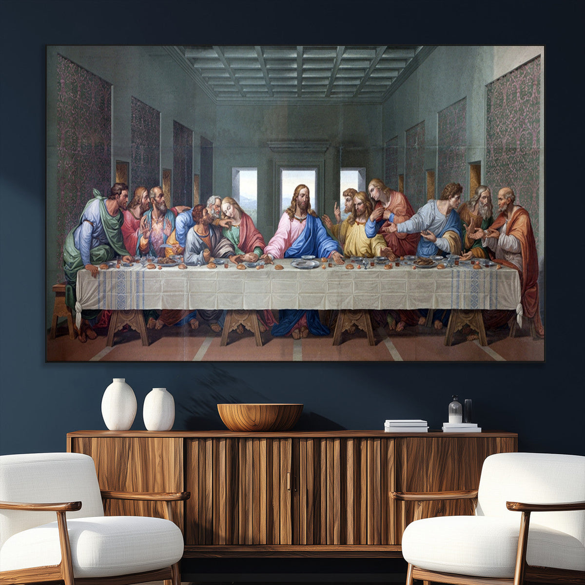 The Last Supper Multi Panel Canvas Wall Art