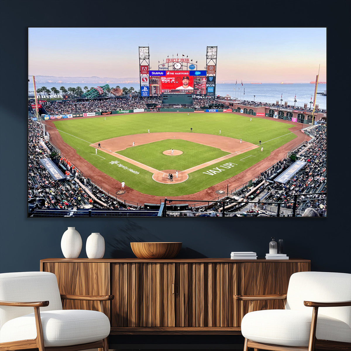 San Francisco Giants Baseball Team Print - Oracle Park