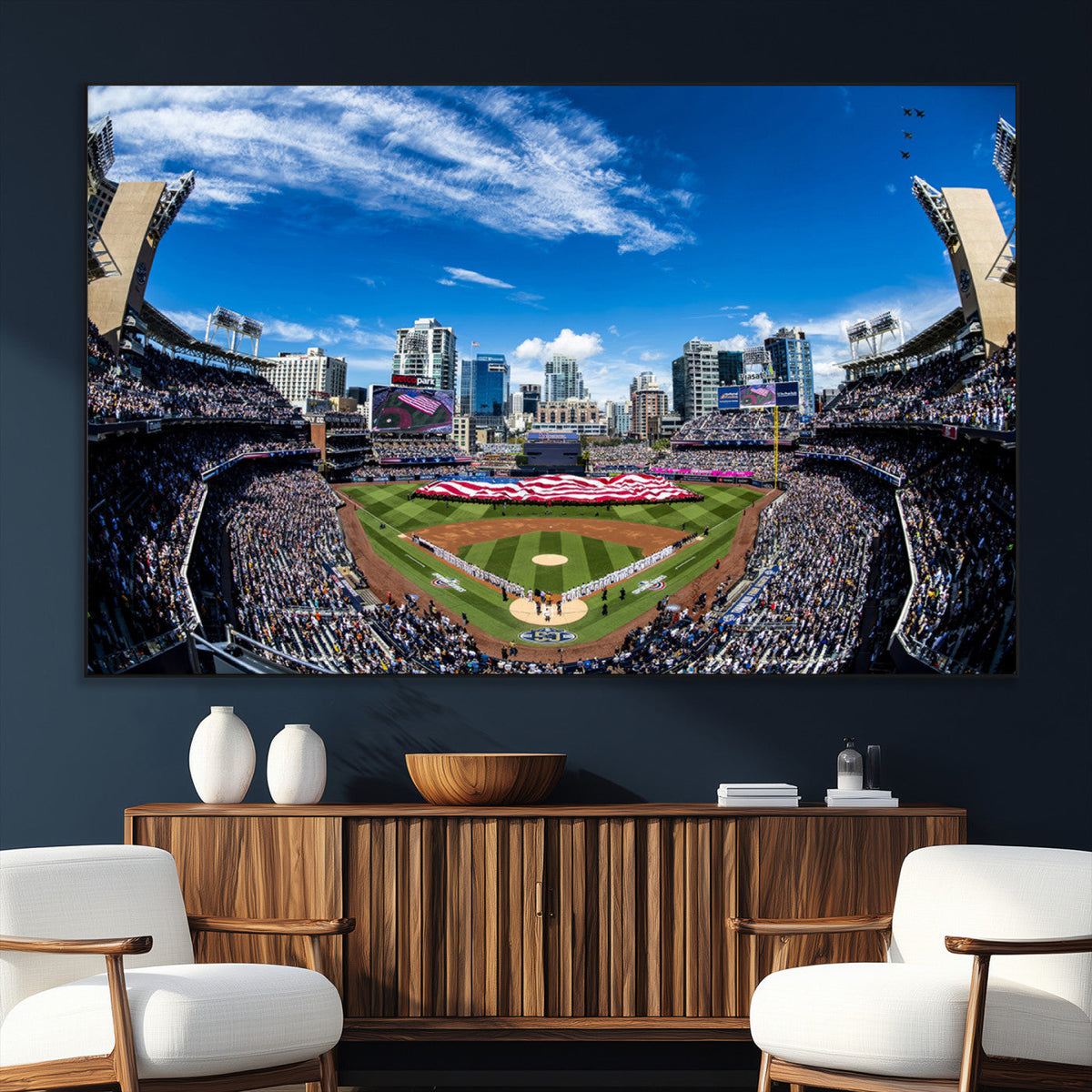 San Diego Padres Baseball Team Print - Petco Park Stadium