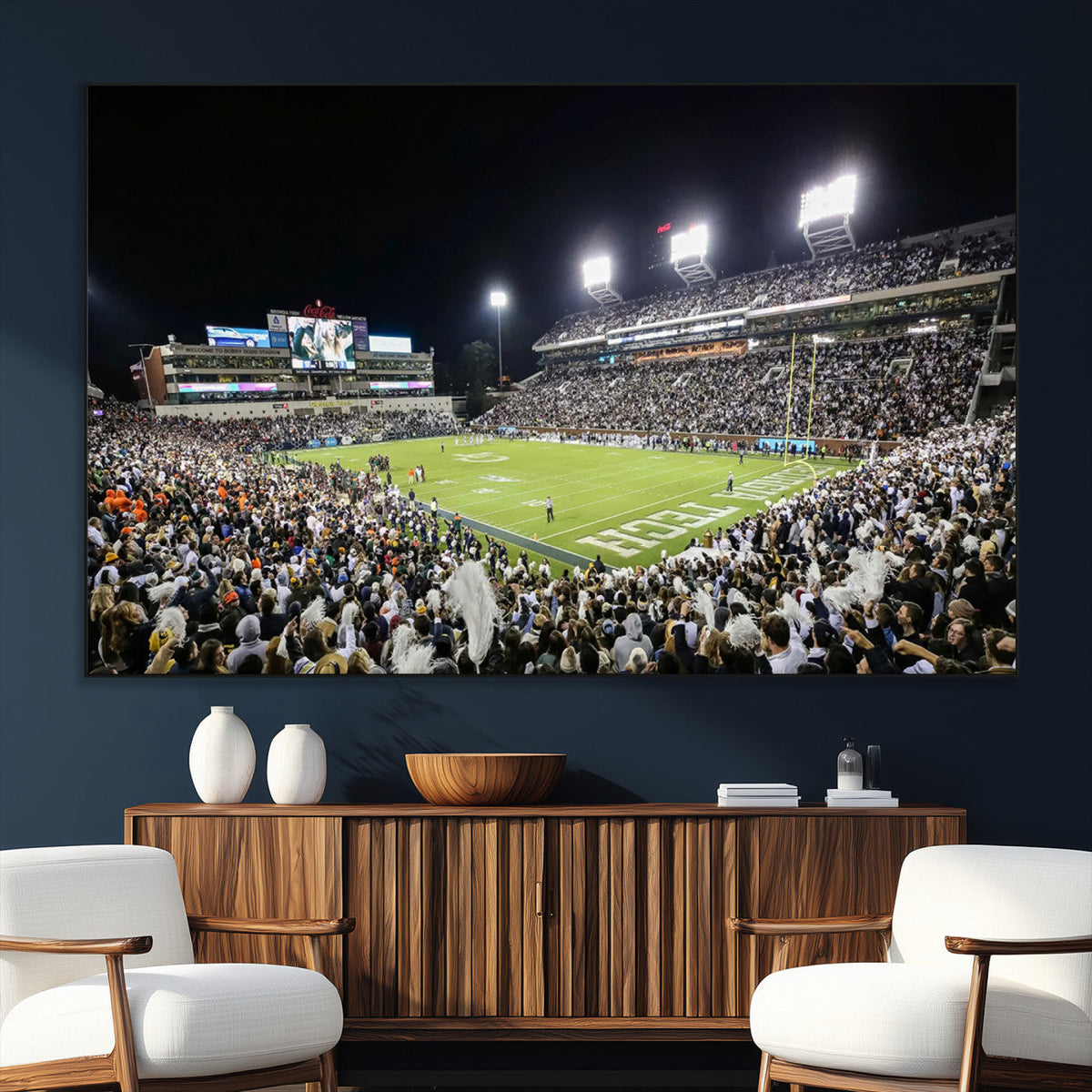 Georgia Tech Yellow Jackets Football Team Print - Atlanta